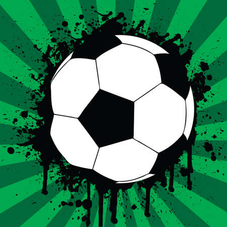 soccer ballのイラスト素材