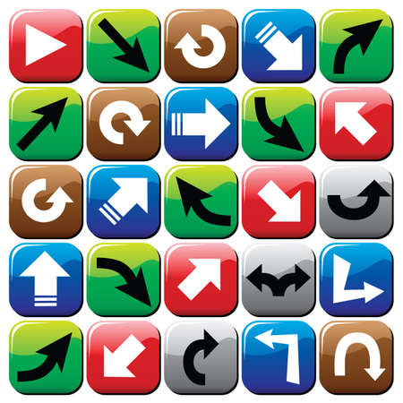 arrowsのイラスト素材