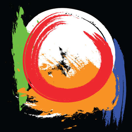 brush strokesのイラスト素材