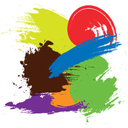 brush strokesのイラスト素材