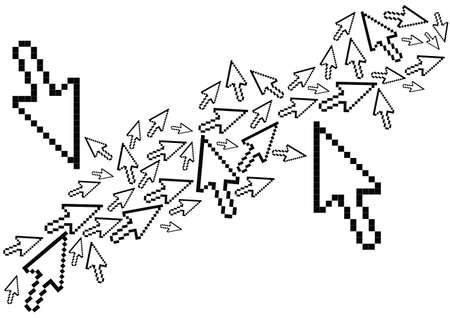arrowsのイラスト素材