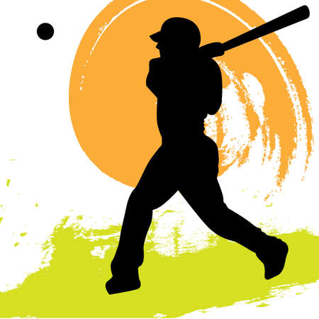 baseball playerのイラスト素材