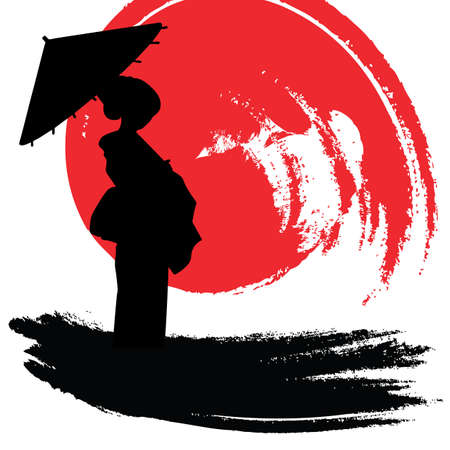 geishaのイラスト素材