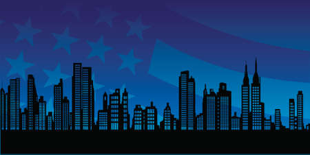 new yorkのイラスト素材