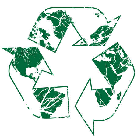 recycle symbolのイラスト素材