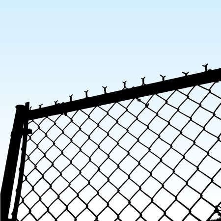  fenceのイラスト素材