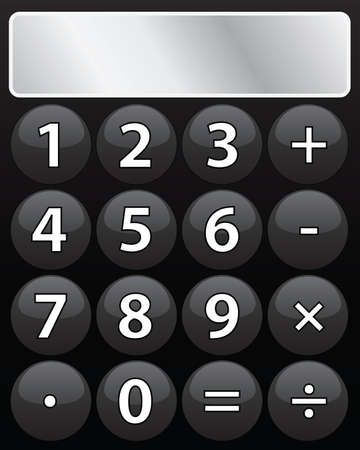 calculatorのイラスト素材