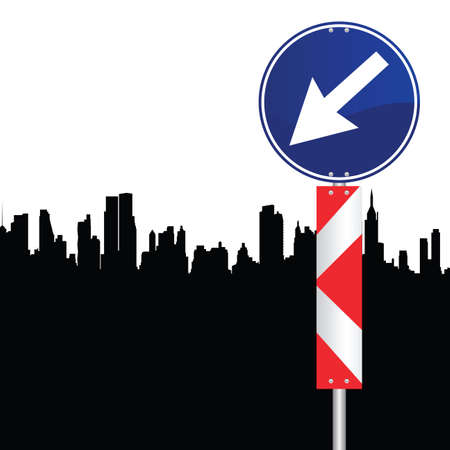 direction signのイラスト素材