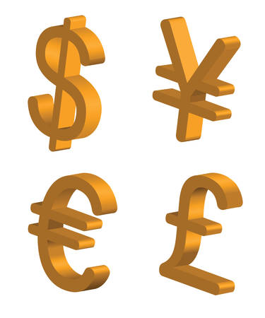 currency signsのイラスト素材