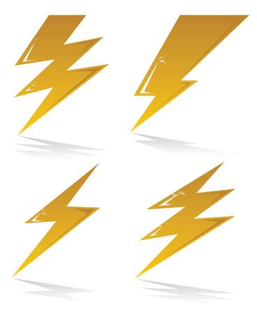 lightning symbolsのイラスト素材