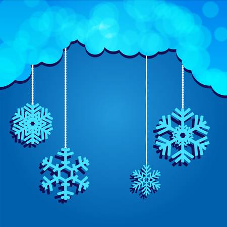 snowflakesのイラスト素材