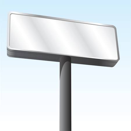 outdoor billboardのイラスト素材