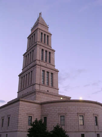 George Washington Masonic National Memorial in Alexandria, USA           の写真素材