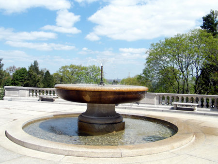 The Fountain Arlington National Cemetery, Arlington Virginia USAのeditorial素材