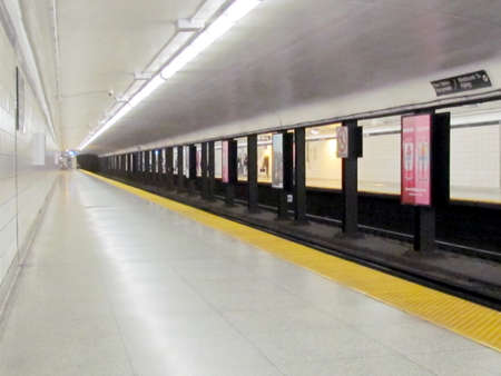 High Park Metro Station in Toronto Ontario, Canadaのeditorial素材