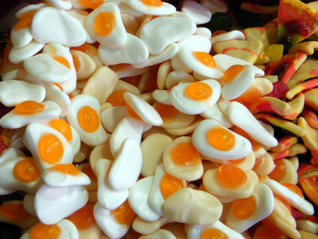 The candies on bazaar in Tel Aviv, Israel,January 7, 2011