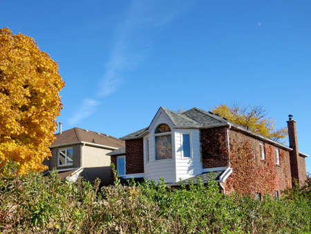 Autumn picture in Thornhill, Canada, November 6, 2016のeditorial素材