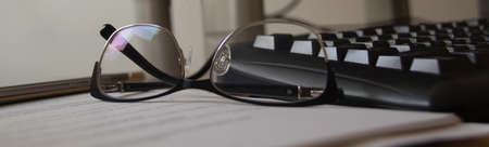 Business deskの写真素材