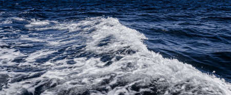 Sea foam trackの写真素材