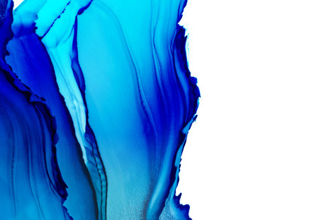 Background Texture Alcohol Ink Art Frame Summer Watercolor Blue Winter
