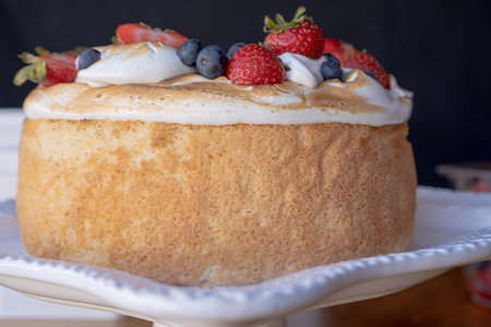 Exquisite traditional Mexican bread made with orange with sugar on top, Mexican style with a black background.の写真素材