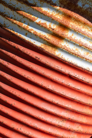 Texture of old metal painted for background