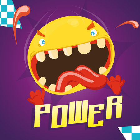 YELLOW CHARACTERのイラスト素材