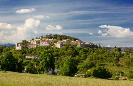 Slovenian Karst Villageの写真素材