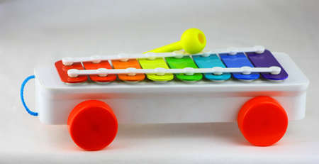 Colorful Toy Xylophoneの写真素材