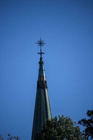 Church Steeple in Swedenの写真素材