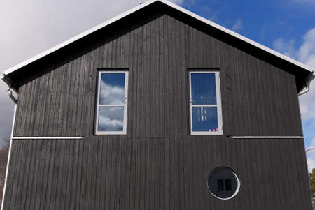 House Without Balcony under constructrionの写真素材