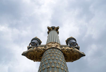 Street Lights in Paris, Franceの写真素材
