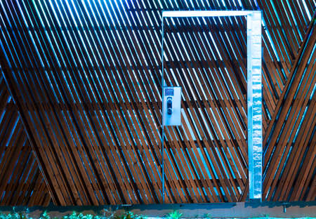 Modern Door With No Handleの写真素材