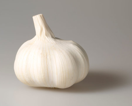 Garlic Bulb Close Up