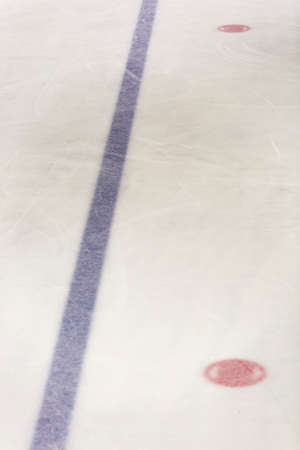Ice Hockey Blue Line.の写真素材