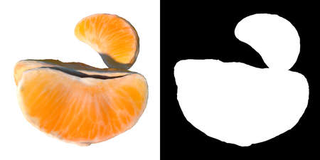 Front view of Food Fruit Vegetable (Orange 3) png with alpha channel to cutout made with 3D renderの写真素材