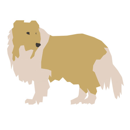 <p>Silhouette Collie Dog 1 illustration vector</p>のイラスト素材