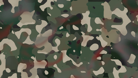 Texture material background Camouflage Patterns 1 Camouflage background. Seamless pattern. Vector...