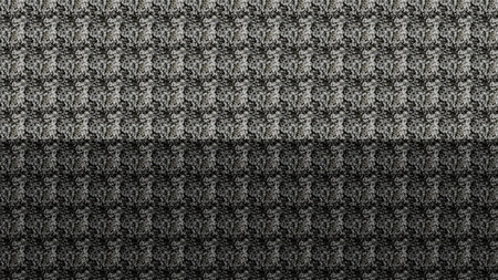 Black and white knitted fabric. Abstract background and texture for design.