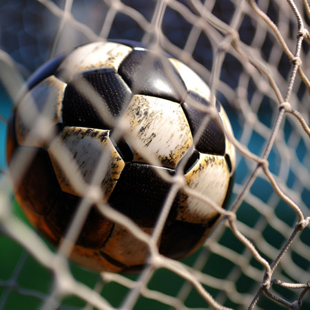 soccer ball, game and sports theme, victory theme. Generative AIの素材