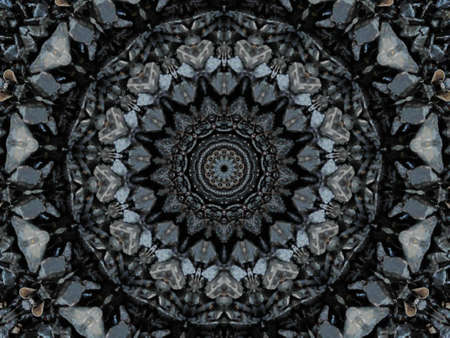 Wallpaper Background Abstract Pattern Effect Circle Color Tone.の写真素材