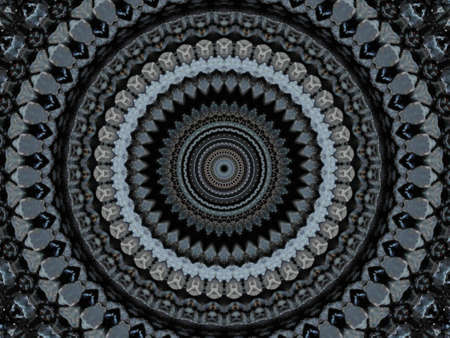 Wallpaper Background Abstract Pattern Effect Circle Color Tone.の写真素材