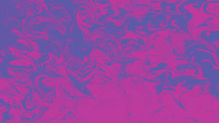 The marble texture is pink and blue liquid.の写真素材
