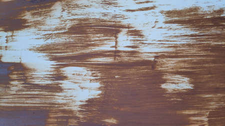 White iron metal texture paint  old rust stains.の写真素材