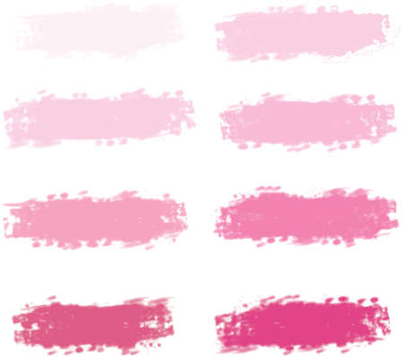 Stock Photo - Colorful watercolor brush stroke collection  backgrounds.のイラスト素材