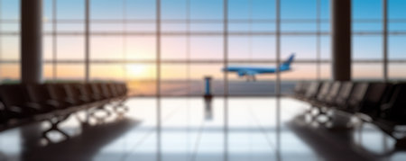 Blurred background of airport terminal interior with empty seats.Travel and transport concept.Summer holiday vacation concept.
Travel and tourism concept.の素材