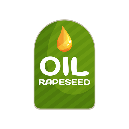 Packaging design for oil products illustrationのイラスト素材