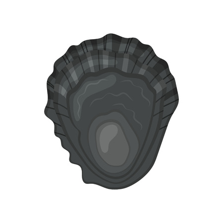 Closed black sink. Vector illustration on white background.のイラスト素材