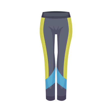 Elastic and Tight Sports Trousers as 