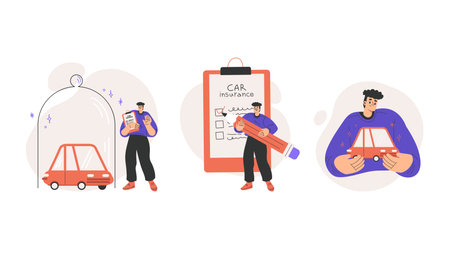 Creative Professionals Collaborating on Unique and Innovative Projects Togetherのイラスト素材